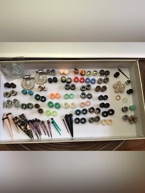 Assorted Ear Stretching Jewelry